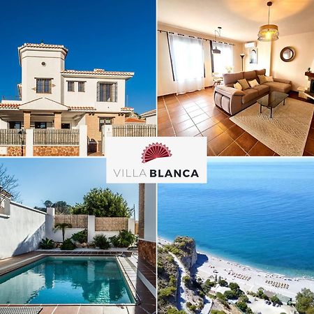 Villa Blanca - Piscina De Sal, Playa 15Mn, Sierra Vélez de Benaudalla Екстериор снимка