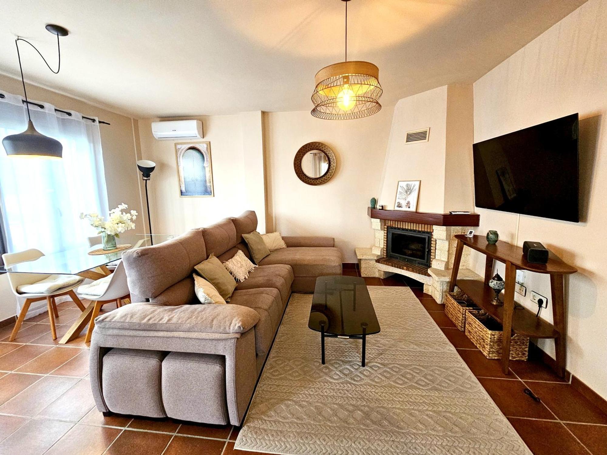 Villa Blanca - Piscina De Sal, Playa 15Mn, Sierra Vélez de Benaudalla Екстериор снимка